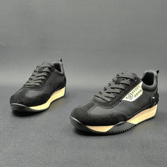 Men Fashion Patchwork Suede Breathable Training Sneakers Newgew Shoes