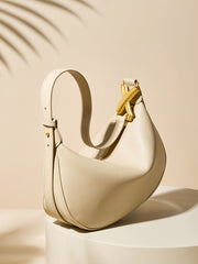 Women Fashion Minimalist Pure Leather Shoulder Bag Newgew Shoes