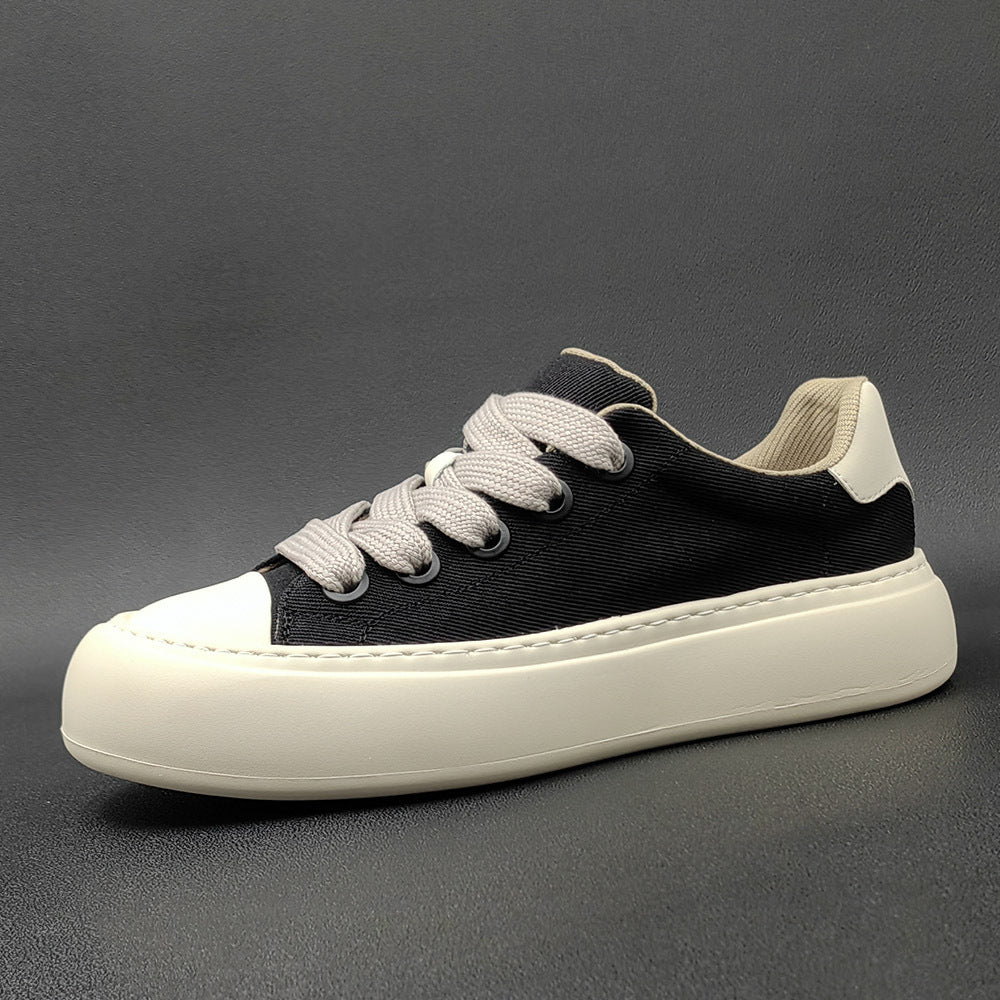 Men Minimalist Fashion Canvas Breathable Casual Sneakers Newgew Shoes