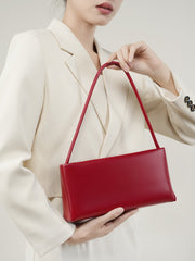 Women Minimalism Fashoin Leather Shoulder Bag Newgew Shoes