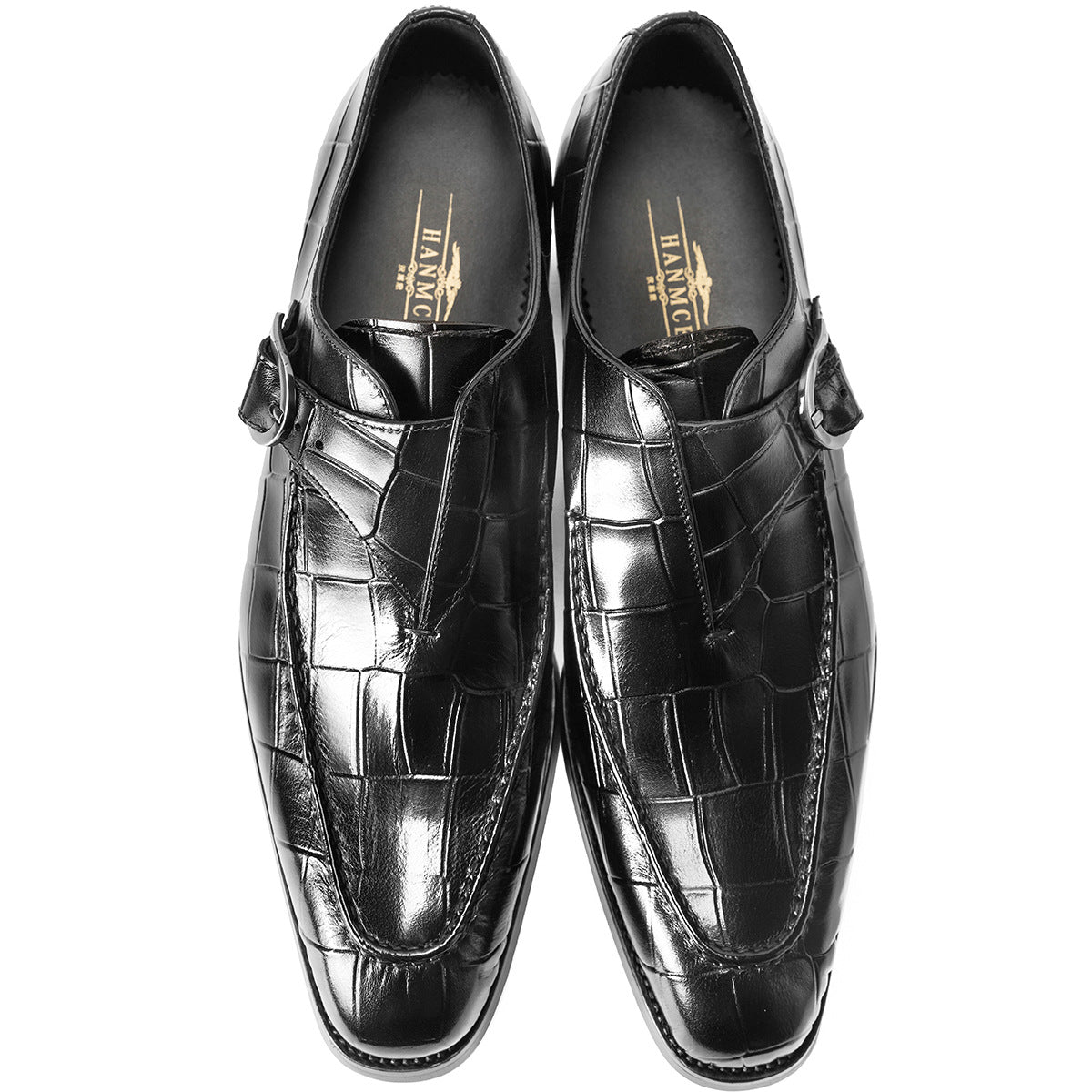 Men Classic Glossy Leather Oxford Shoes Newgew Shoes