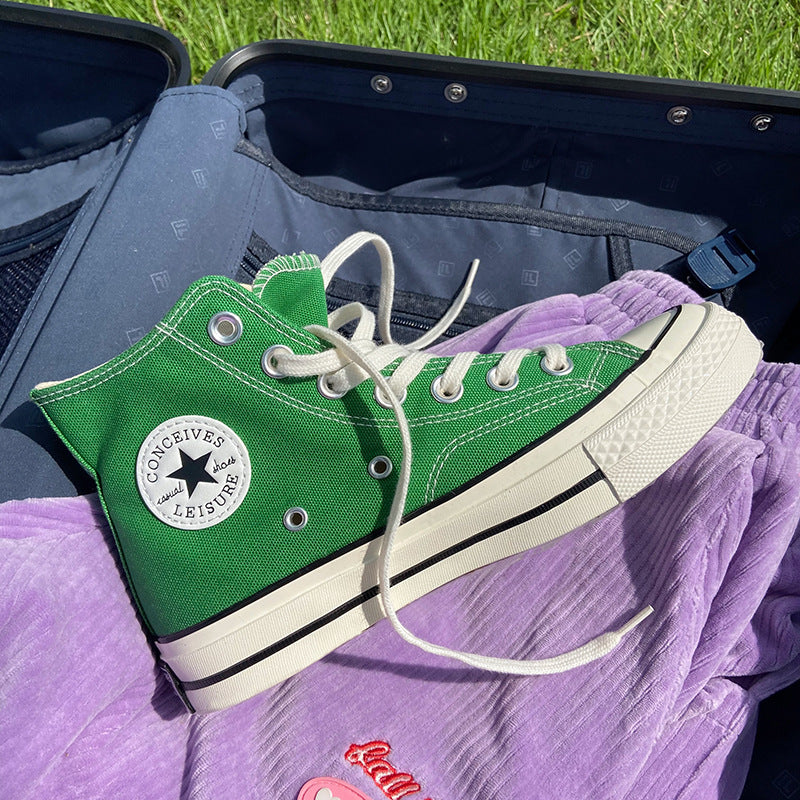 Women's Candy Korean Style Street Canvas Shoes Newgew