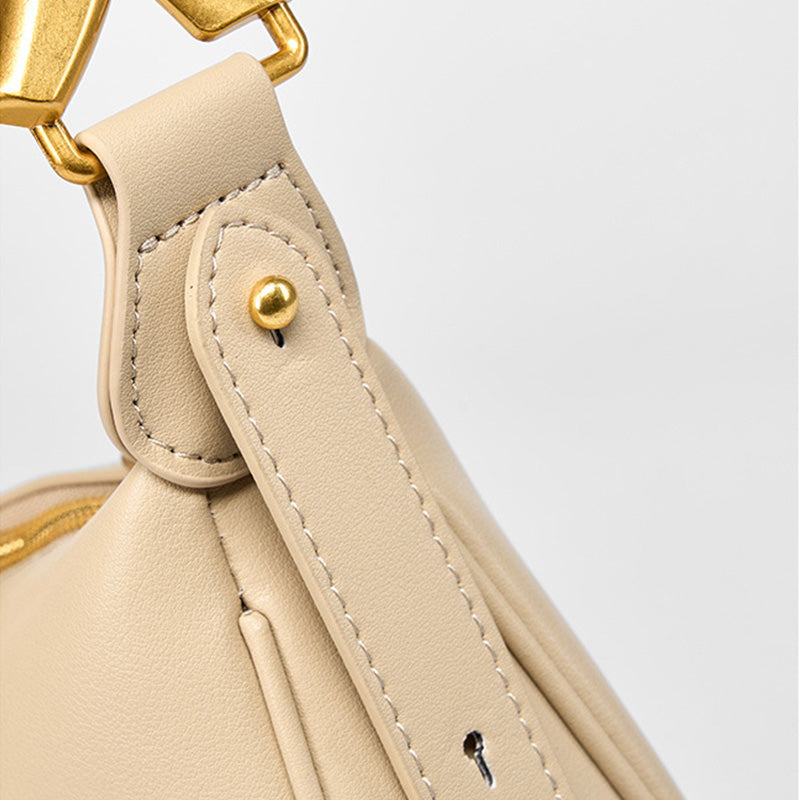 Women Fashion Minimalist Pure Leather Shoulder Bag Newgew Shoes