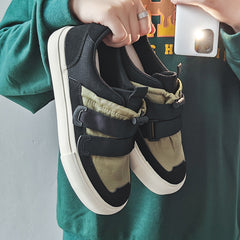 Men Minimalist Soft Canvas Flat Casual Shoes Newgew Shoes