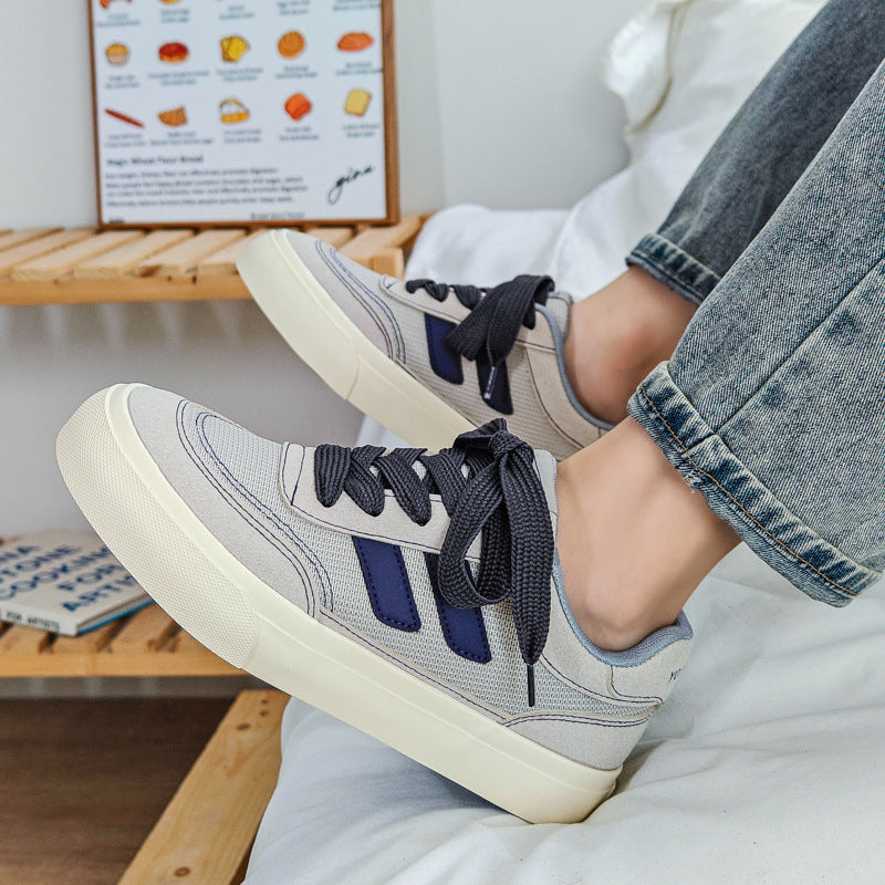Men Fashion Canvas Flat Casual Training Shoes Newgew Shoes
