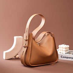 Women Fashion Minimalist Soft Cowhide Tote Shoulder Bag Newgew Shoes
