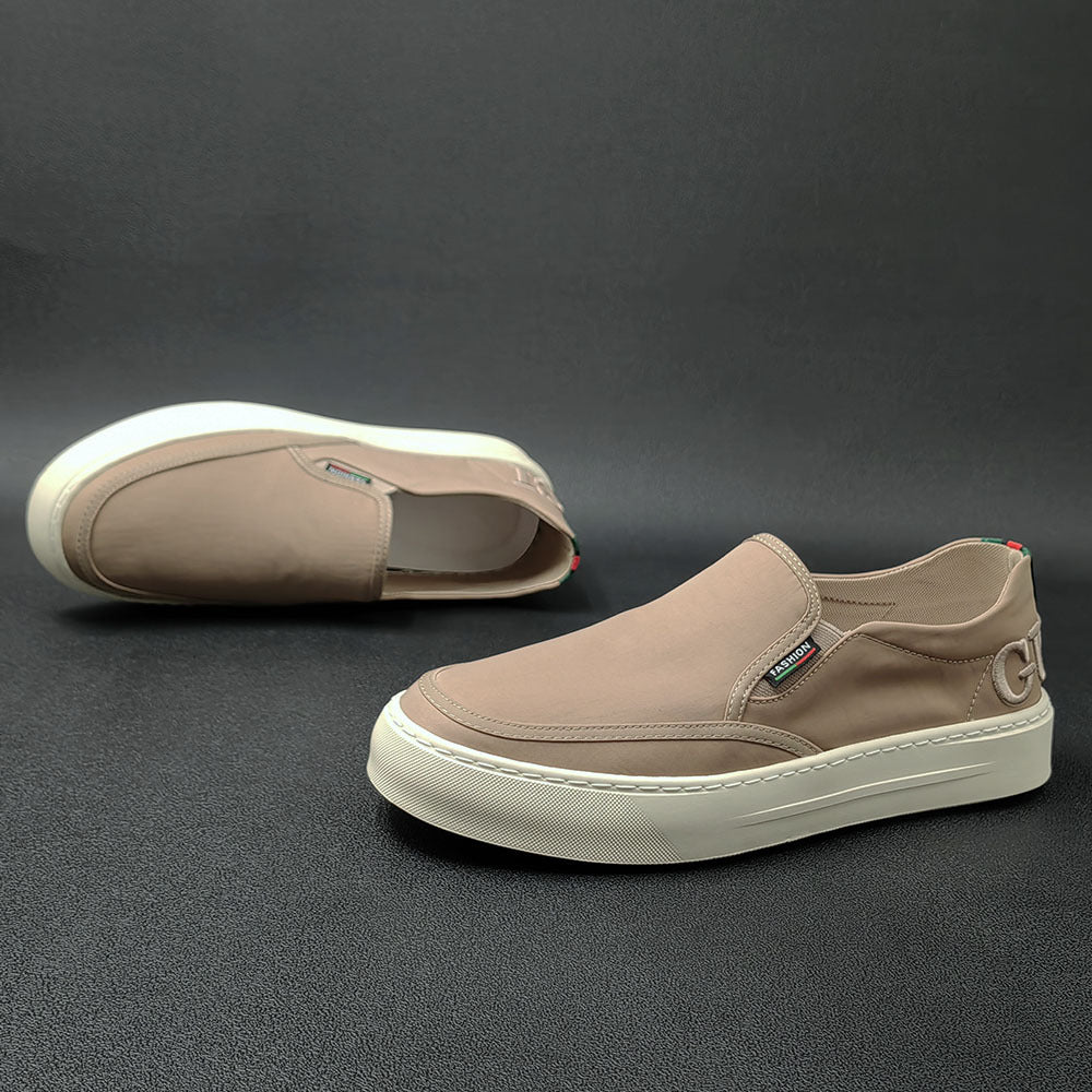 Men Minimalist Breathable Canvas Casual Loafers Newgew Shoes