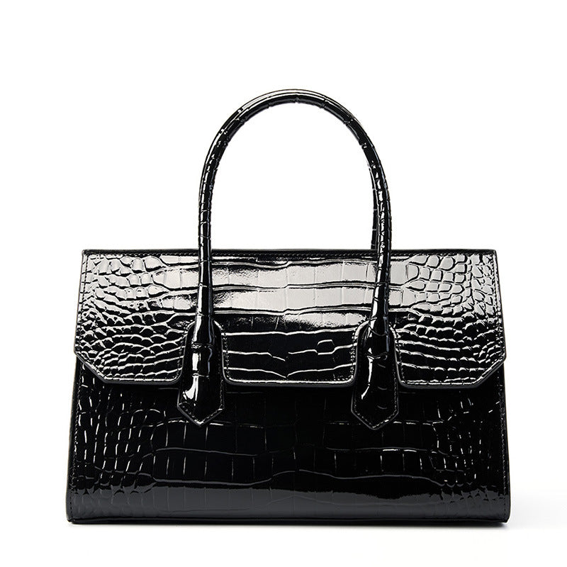 Women Retro Embossed Leather Work Tote Bag Purse Newgew Shoes