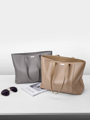 Women Casual Soft Cowhide Leather Tote Shoulder Bag Newgew Shoes