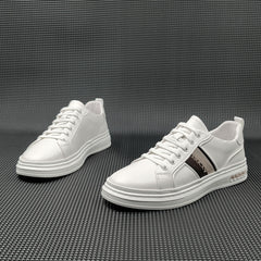 Men Fashion Leather Flat Slip-on Casual Shoes Newgew Shoes