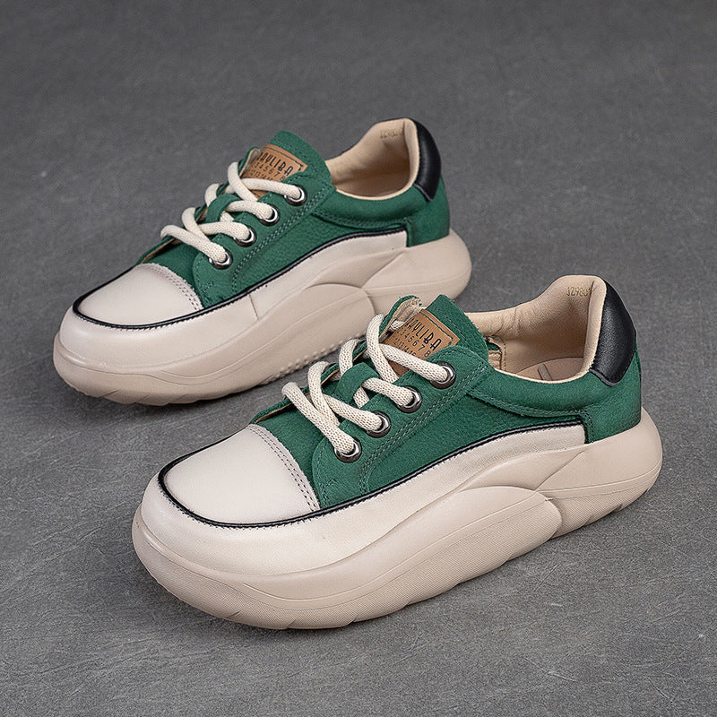 Women Leisure Stylish Leather Casual Shoes Newgew Shoes