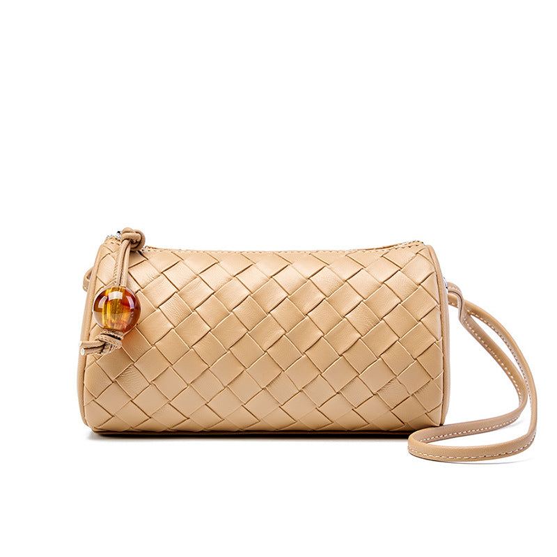 Women Fashion Soft Plaited Leather Cross Body Bag Newgew Shoes