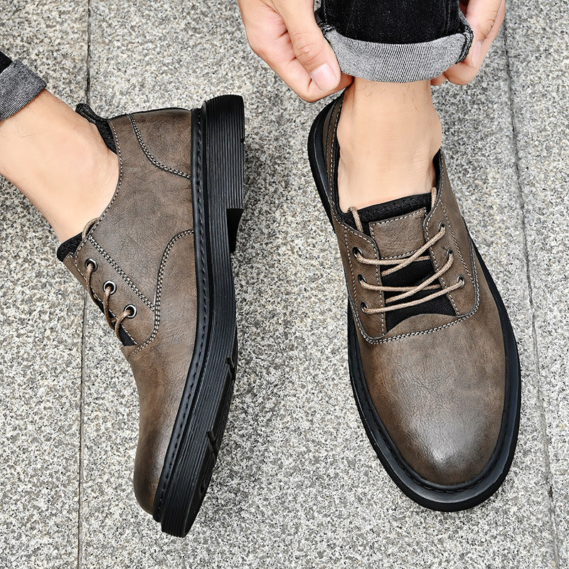 Men Casual Retro Autumn Oxford Newgew Shoes