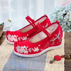 Antique For Chinese Clothing Warped Head Canvas Shoes Newgew