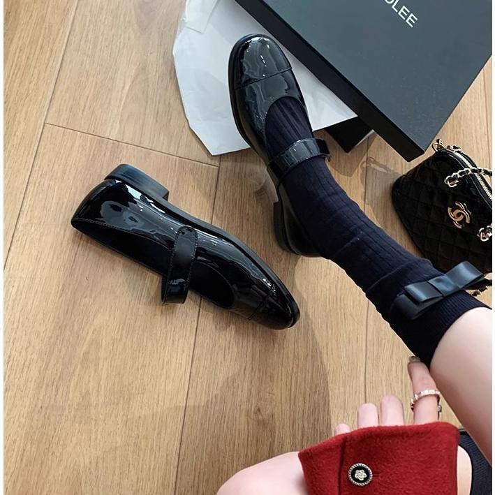 Classic Block Heel Mary Jane Shoes Newgew
