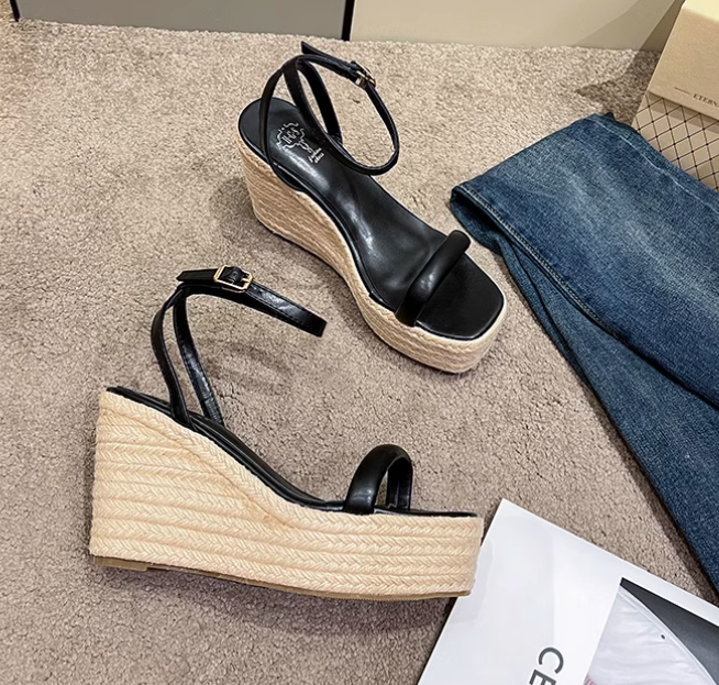 Especially Espadrille Cork Wedges Newgew