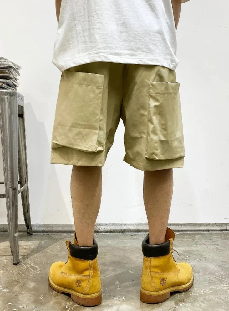 Oversized Pocket Cargo Shorts Newgew