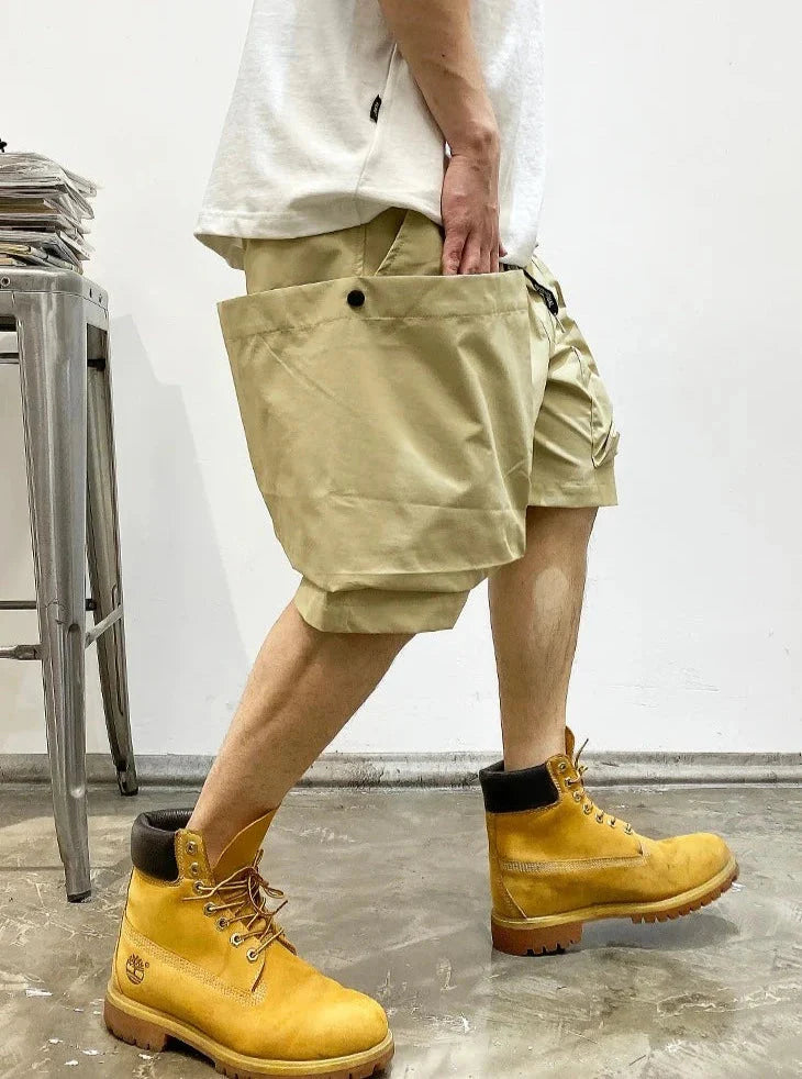 Oversized Pocket Cargo Shorts Newgew