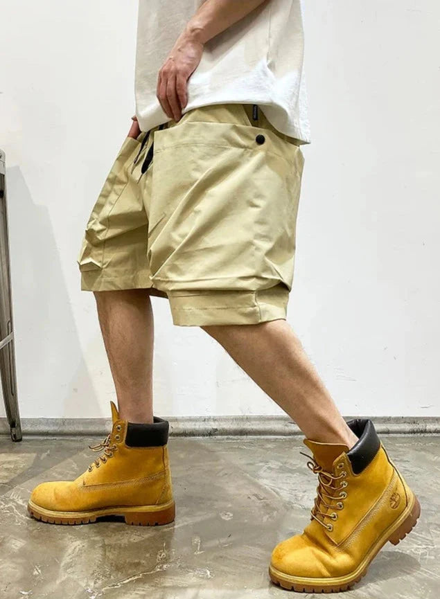 Oversized Pocket Cargo Shorts Newgew