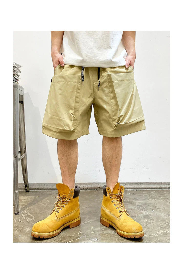 Oversized Pocket Cargo Shorts Newgew
