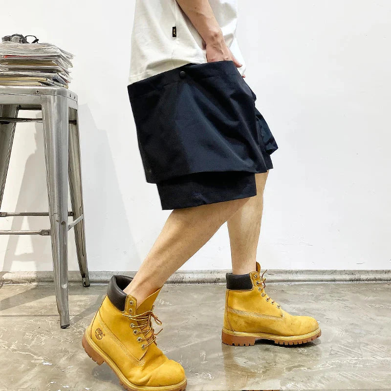 Oversized Pocket Cargo Shorts Newgew