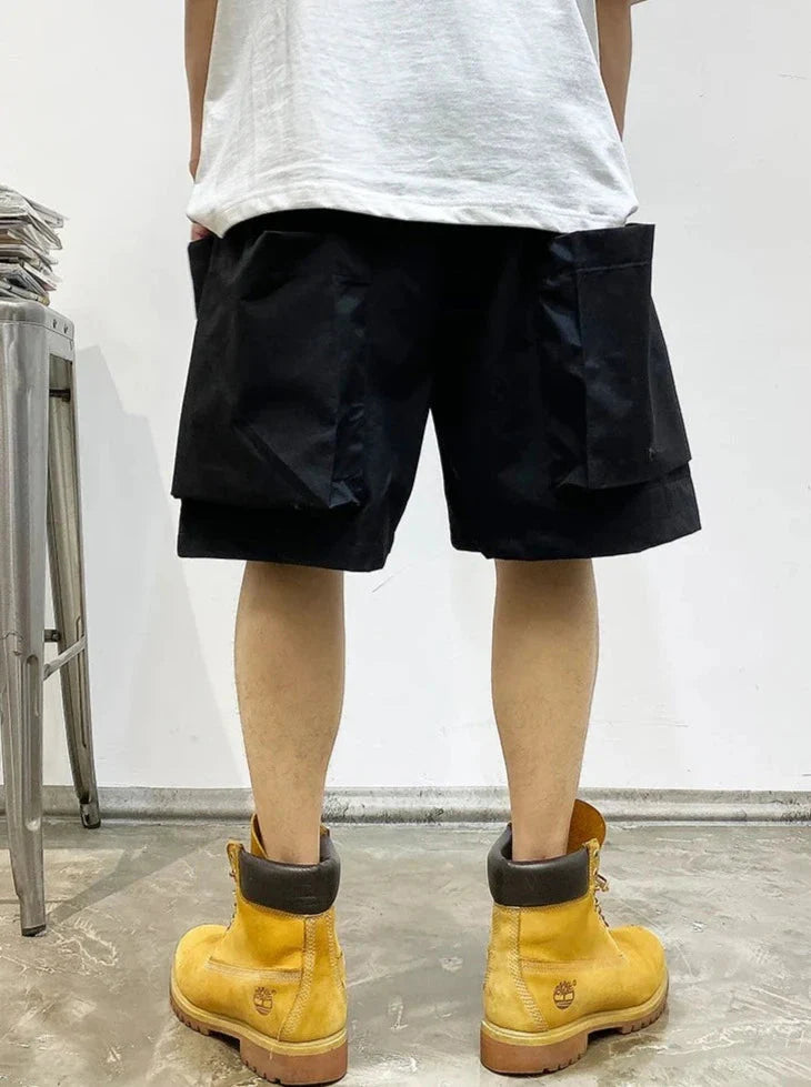 Oversized Pocket Cargo Shorts Newgew