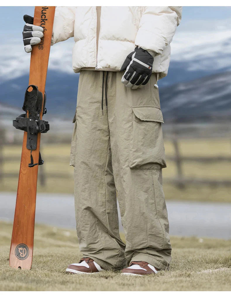 Padded Winter Cargo Pants Newgew