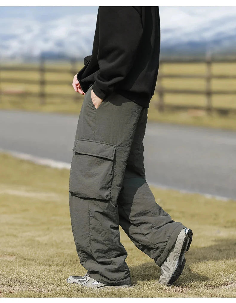 Padded Winter Cargo Pants Newgew