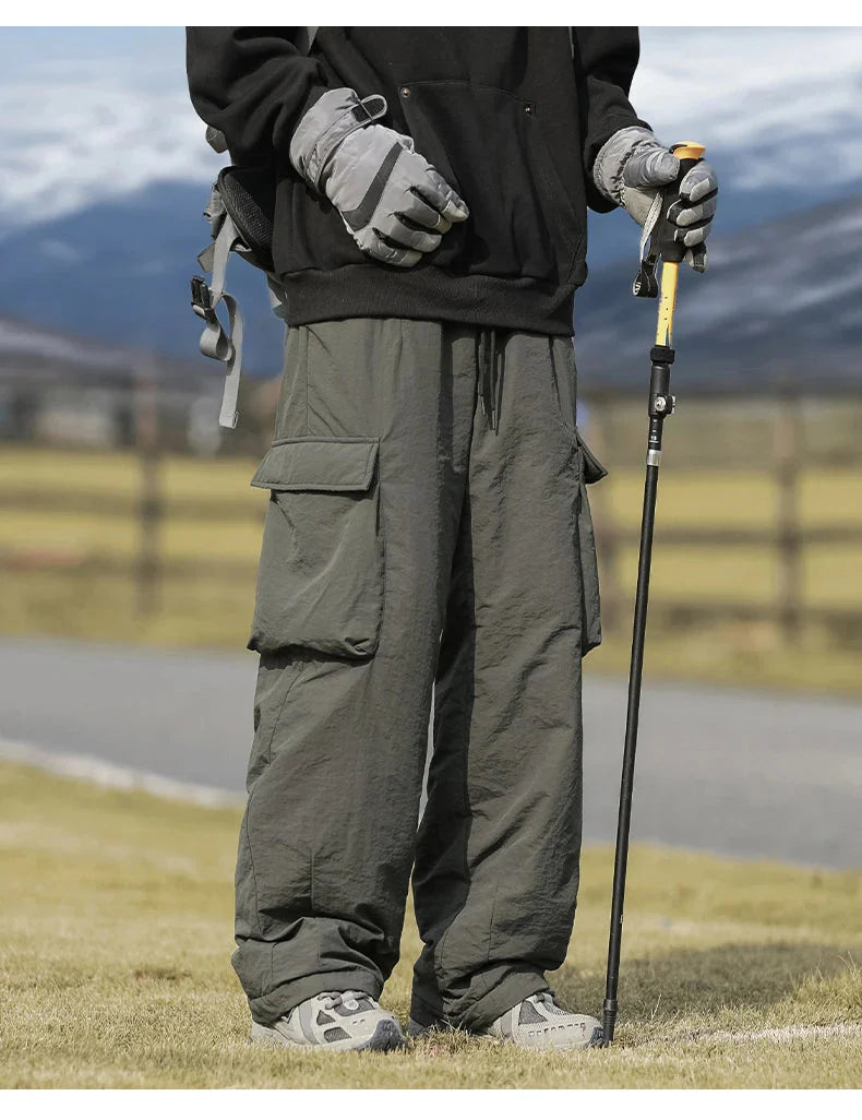 Padded Winter Cargo Pants Newgew