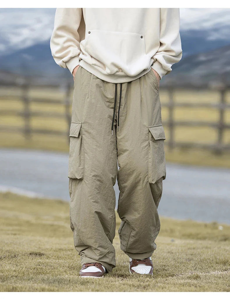 Padded Winter Cargo Pants Newgew