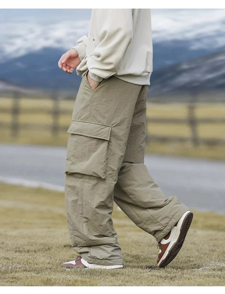 Padded Winter Cargo Pants Newgew