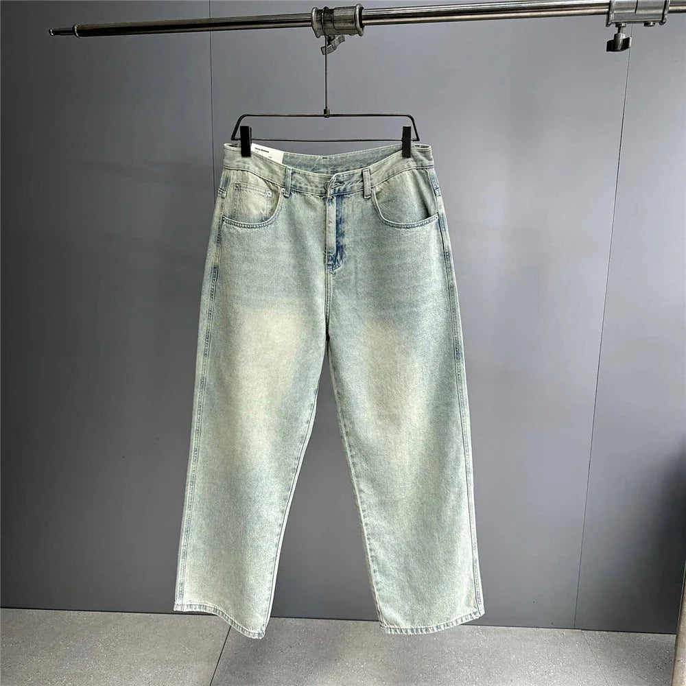 Pale Blue Baggy Jeans Newgew