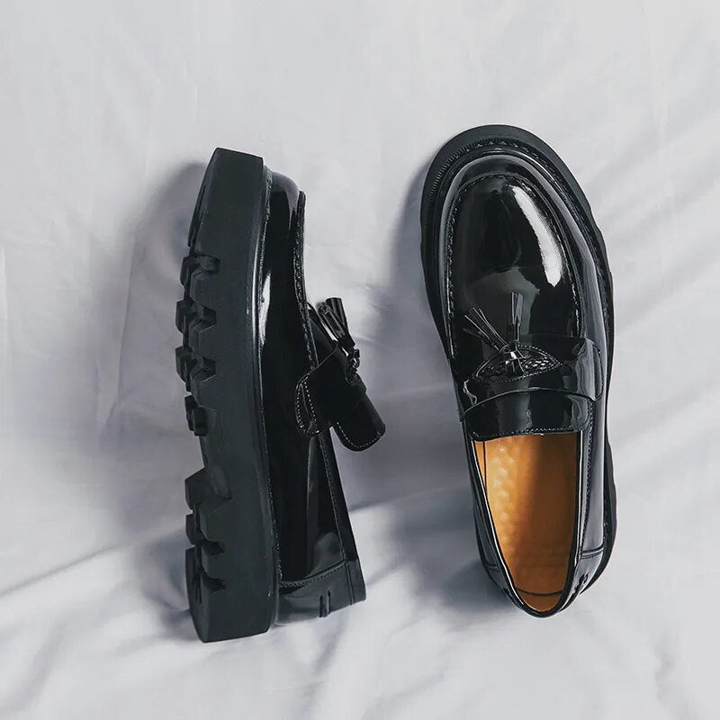 Patent Tassel Loafers Newgew