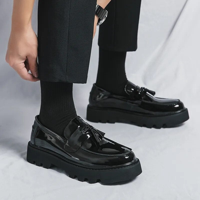 Patent Tassel Loafers Newgew