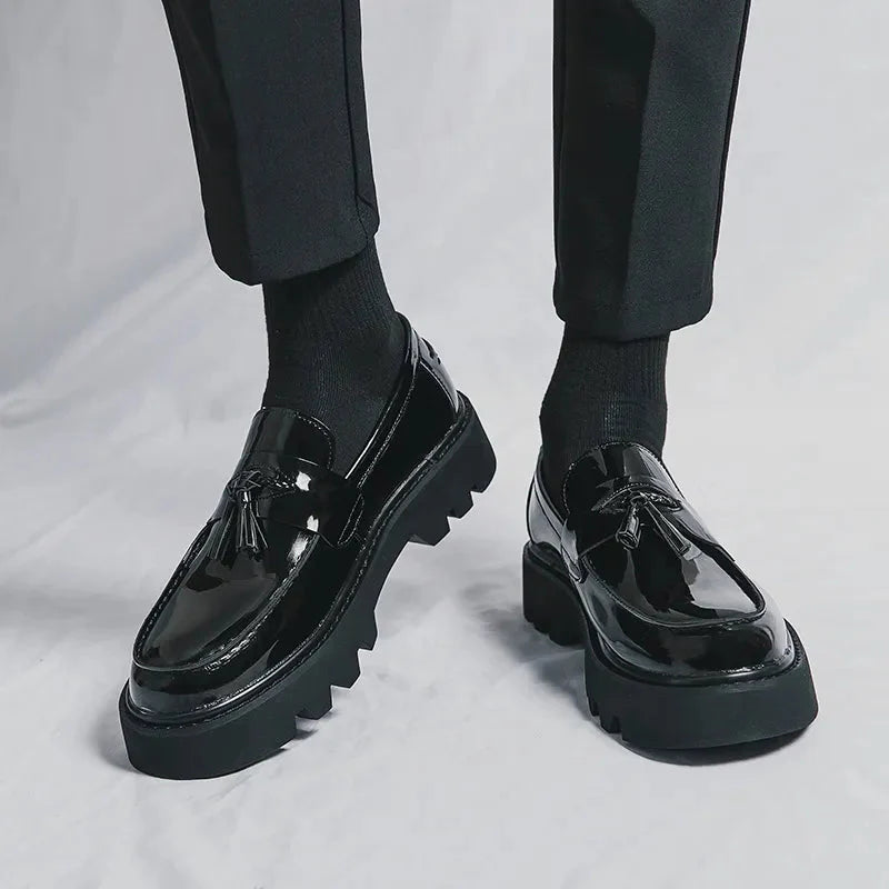 Patent Tassel Loafers Newgew