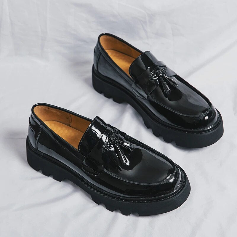 Patent Tassel Loafers Newgew