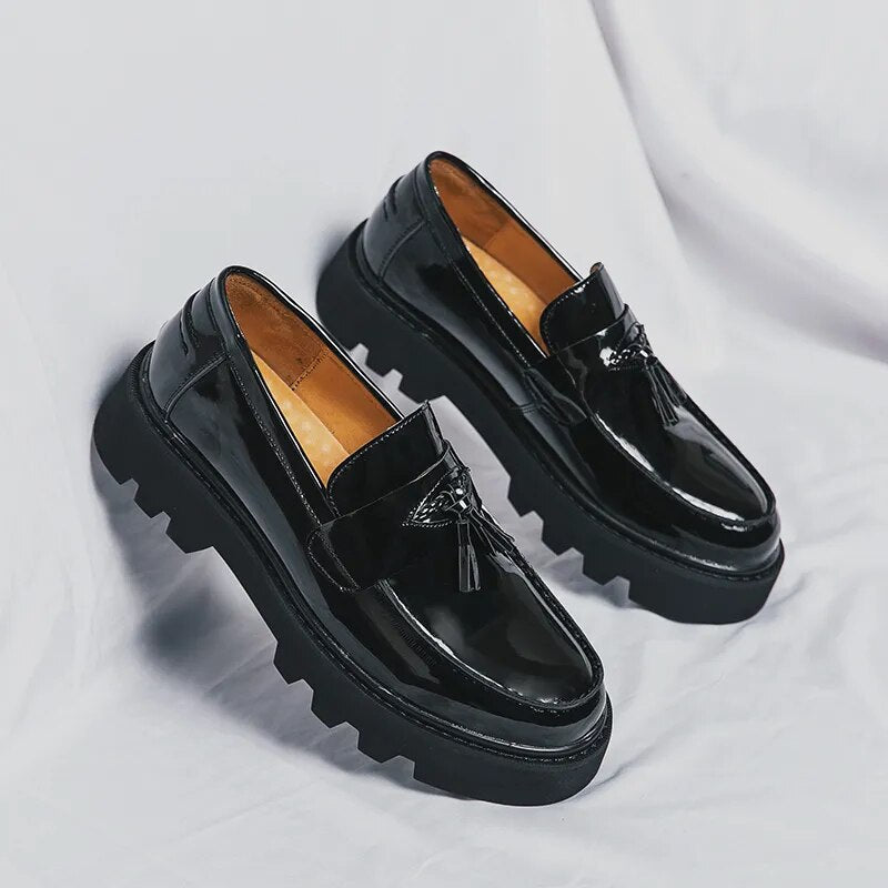 Patent Tassel Loafers Newgew