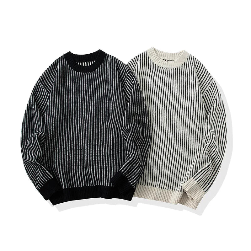 Plated Rib 90's Style Sweater Newgew