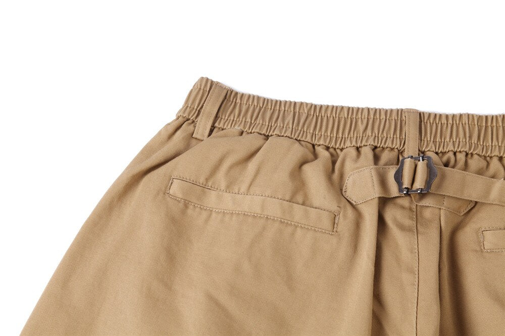 Pleated Front Knee Length Skater Shorts Newgew