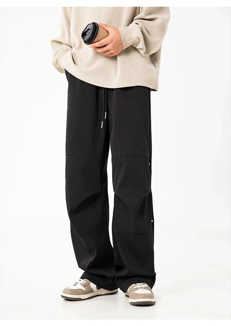 Pleated Knee Trek Pants Newgew