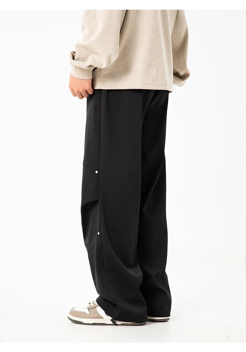 Pleated Knee Trek Pants Newgew