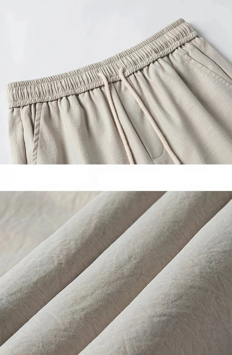 Pleated Knee Trek Pants Newgew