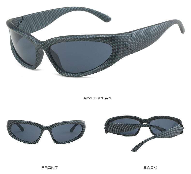 Polarized Wrap Around Y2K Sunglasses Newgew