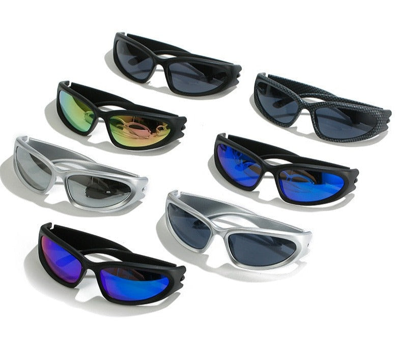 Polarized Wrap Around Y2K Sunglasses Newgew