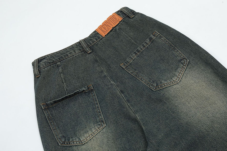 Raw Hem Star Jeans Newgew