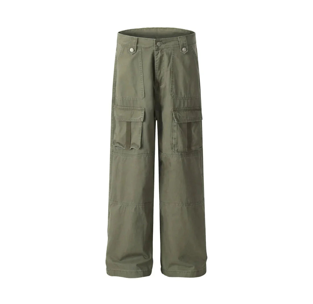 Relaxed Fit Utility Cargo Pants Newgew