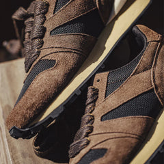 Retro Bumper Sneakers - Brown/Black Newgew