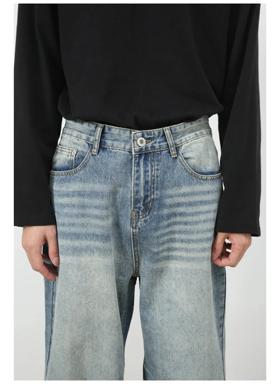 Retro Fade Wide-Leg Jeans Newgew