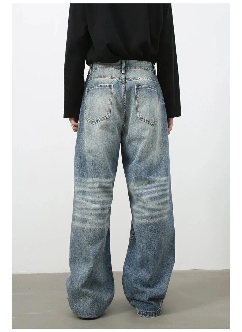 Retro Fade Wide-Leg Jeans Newgew