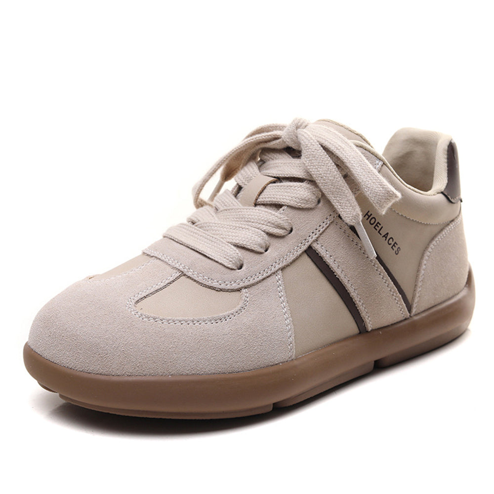 Retro Flat Casual German Army Trainer Shoes Newgew Shoes